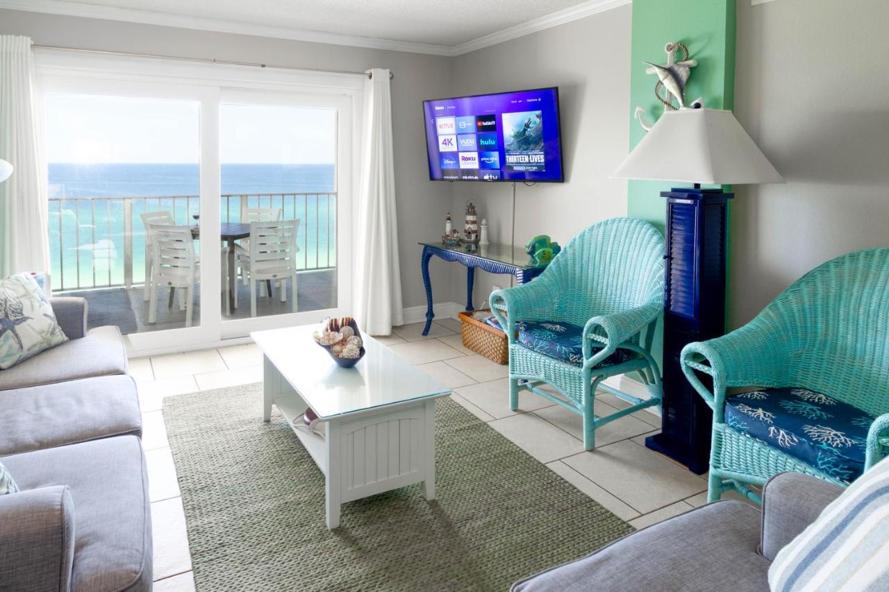 Beachfront & Free Beach Service-Master On Gulf! Panama City Beach Exterior foto